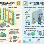 Spray Foam Insulation & Drywall Installation: Cost, Benefits & Complete Home Guide (2026)